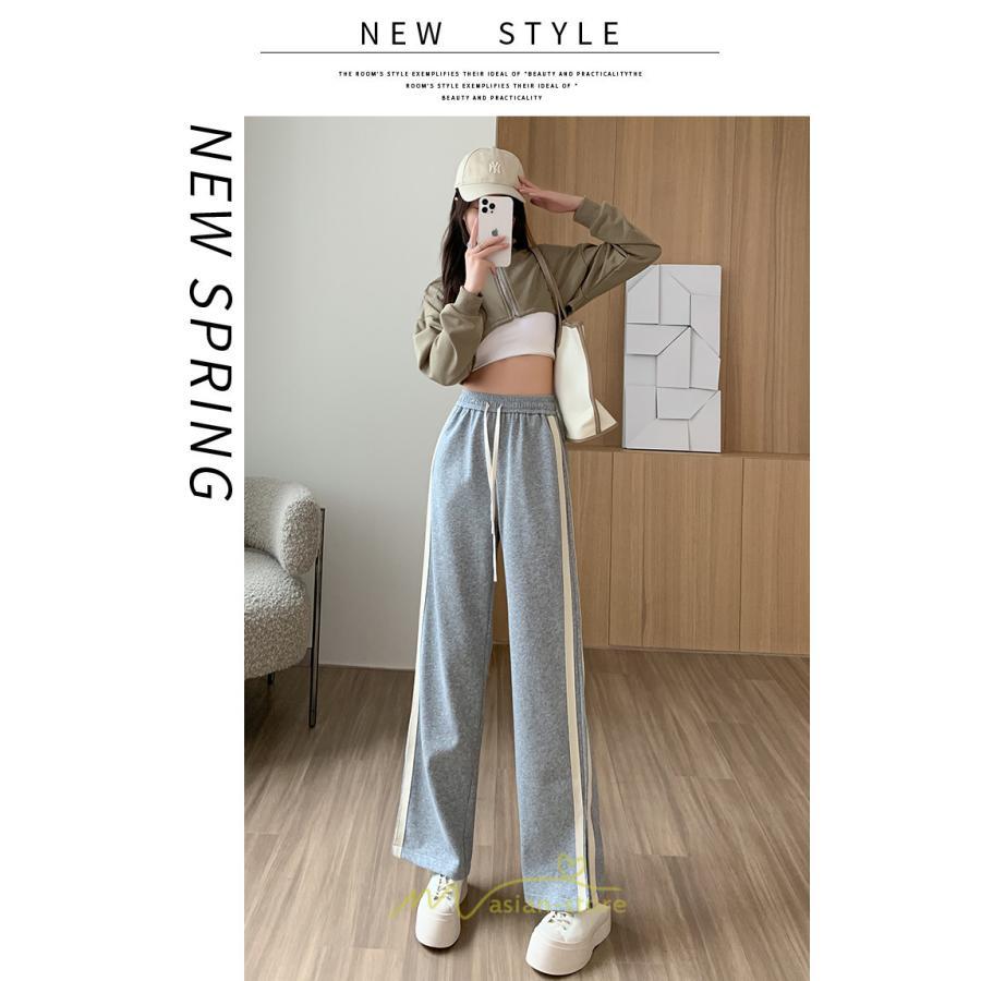 チノ・テーパード・ジョガー・スキニーパン | スウェットパンツ レディース コーデ ボトムス ワイドパンツ 美脚 ハイウェスト スリム 着痩せ ロング 送料無料 サイドライン お出かけ 部屋着 美脚 脚長