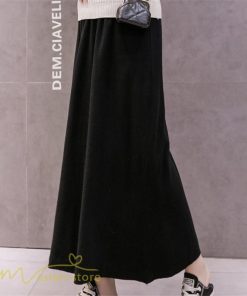 スカート | マタニティ秋 冬 フレア Aライン マタニティウェア 無地 ロング丈 ウエスト調整 カジュアル 産前 妊婦服 産後 ロングスカート