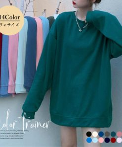 Tシャツ・カットソー | スウェットトレーナー 長袖 レディース