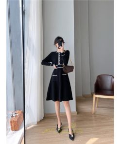 ニットワンピース | ワンピース レディース ニット ワンピース ニット チュニック 膝丈 ロング 長袖 着痩せ 20代30代40代50代 送料無料 秋冬 可愛い 秋冬コーデ