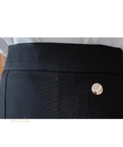 スカート | Aラインタイトビジネスフォーマル OL オフィス 黒ハイウエスト エレガント 着痩せ ヒップアップ シルエット