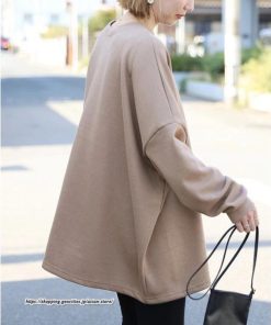 パーカー | 裏起毛トレーナー レディース スウェット トップス ボリューム感 ビッグシルエット オーバーサイズ あったか 秋冬 軽い しっとり 無地 トレーナー