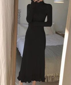 ワンピース | ニットロング レディース秋冬