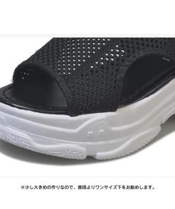 パンプス | 通気性 サンダル メッシュ 韓国風 歩きやすい 厚底 カジュアル レディース スポーツサンダル