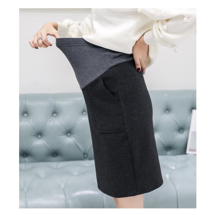 マタニティ | マタニティスカート 秋服 レディース 秋冬スカート 妊婦スカート 調整可 産前産後 膝丈スカート 妊娠妊婦 妊婦服 腹包み スカート ママ 送料無料 無地