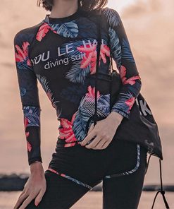 ビキニ | 長袖 タンキニ水着 スイミング フィットネス 水着 ラッシュガード 3点セット レディース パッド入り 体型カバー