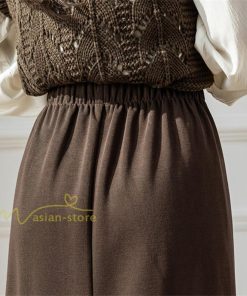 スカート | レディース 無地 カジュアル ひざ下丈 きれいめ 秋冬コーデ エレガント 通勤 通学 20代 Aライン40代 30代 ウエストゴム 50代 ゆったり