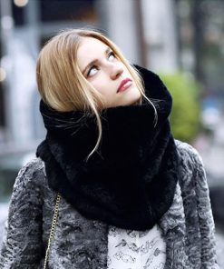 マフラー | もこもこ ボリューム ふわふわ ファー スヌード レディース スヌード