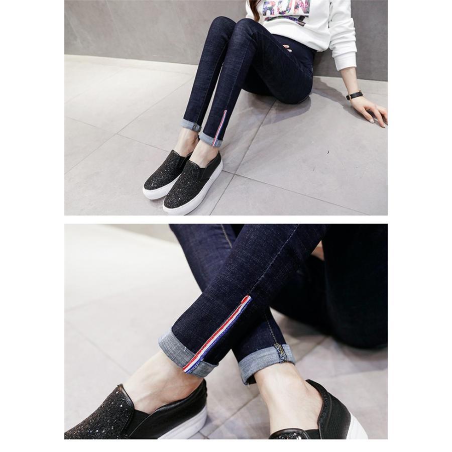 セール | マタニティデニムパンツ テーパードパンツ 産前産後 着痩せ 妊婦パンツ 妊娠パンツ デニムパンツ 調整できる 春 秋 無地 可愛い マタニティ ママ お腹包み