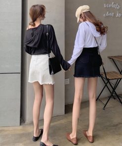 タイトスカート | デニムスカート 台形スカート ミニスカート レディース 春夏秋冬 Aラインスカート 韓国風