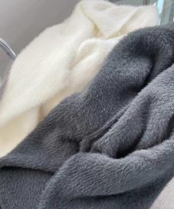 カーディガン | シャギーロングニット韓国風