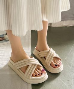 サンダル | 厚底サンダルレディースクロスサンダル