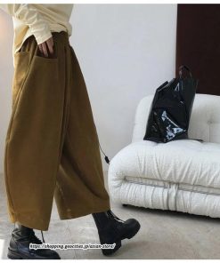 ワイドパンツ | バルーンパンツ コクーンパンツ パンツ ボトムス レディース 夏秋物 ロングパンツ 九分丈 ウエストゴム 通学通勤 20代50代 無地 大人 ボールパンツ