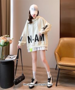 パーカー | プルオーバーレディース トップス 長袖トレーナー シンプル フード付 秋 冬 フード付き 切り替え 体型カバー 50代 40代 30代 フード おしゃれ 20代 春