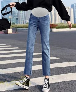 パンツ レギンス | マタニティ パンツ レディース ジーンズ 着痩せ 上品 デニム 妊婦 マタニティウェア ウエスト調整 大きいサイズ 9分丈 マタニティパンツ 妊婦服 大人 産前