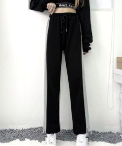 クロップドパンツ | 韓国ファッション スウェット パンツ 秋