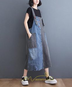 オーバーオール サロペット | サロペット レディース 春夏秋冬 オールインワン オーバーオール ワンピース 体型カバー デニム ロング丈 20代 大きいサイズ 50代 40代 おしゃれ 30代