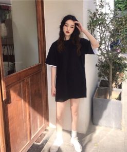 tシャツ・カットソー | Tシャツ 半袖 レディース カットソー バックギャザー トップス ビッグティーシャツ 2019春夏新作 大人気 ロングティーシャツ 可愛い シンプル ゆったり