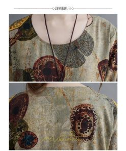 マキシ | ワンピース 夏秋 長袖 コットン お出かけ 長め丈 花柄 フラワー 大きいサイズ ロング丈 ロングワンピ ぽっちゃり 快適 お洒落 着痩せ 2022新作 華奢見え