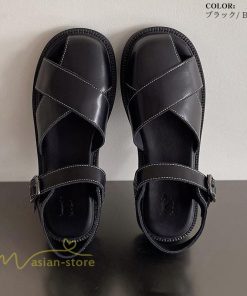 サンダル ミュール | サンダル レディース 履きやすい おしゃれ フラット 夏 痛くない ぺたんこ 疲れない 大人 歩きやすい 新作 2022新作 可愛い 夏