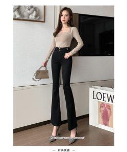 チノ・テーパード・ジョガー・スキニーパン | スキニー パンツ ロングパンツ レディース ボトムス ストレッチ スキニーパンツ フレアパンツ 秋 冬 黒 無地 50代 おしゃれ 暖か 20代 40代 大きいサイズ 30代