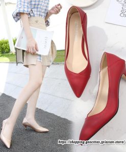 パンプス | スリッポン ポインテッドトゥ ピンヒール 28cm 大きいサイズ サボサンダル ローカット サボ レディースシューズ 靴 上品 革靴 無地 大人 レザー調