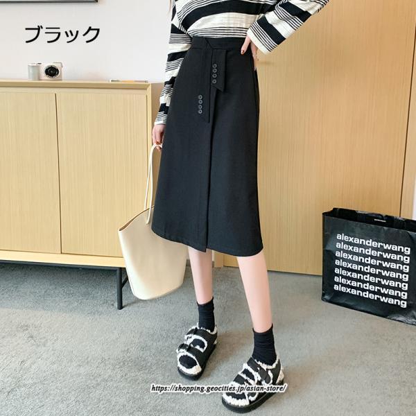スカート | ロングロング丈 ミモレ丈 ミモレスリット 秋 冬 秋冬 高見え カジュアル Aライン 小柄 キレイめ 通学 着痩せ 通勤 2022新作