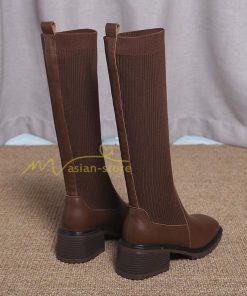 ロングブーツ | ブーツ ヒール カジュアル レディース 靴 シューズ お出かけ 秋冬 ロング丈ブーツ ジョッキーブーツ 春秋冬 美脚 黒靴 太ヒール 大人