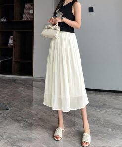 フレアスカート | キャザー ロングスカート