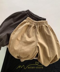 衣装 服 | 子供服 男の子 女の子 キッズ パンツ ズボン 子ども服 こども服 長ズボン 美脚 可愛い 春 秋 高品質 韓国風 保育園 ゆったり カジュアル　 男女兼用