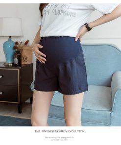 パンツ レギンス | マタニティパンツ コットン綿ショートパンツ ショーパン ボトムス 短ズボン マタニティウェア M L XXL アジャスター ゆったりカジュアル マタニティ服 XL