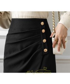 スカート | スリット入り 膝丈 ひざ丈 ひざ下 黒 ベージュ 春夏秋冬 ハイウエスト 脚長 通勤 OL Aライン レディース 美脚 スリット オフィス カジュアル セクシー ボトムス