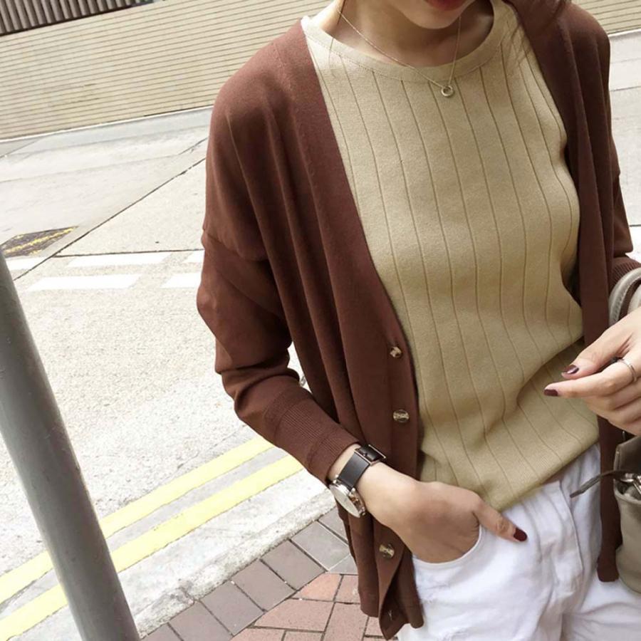 ニット・セーター | ニット サマーニット 春 無地 トップス リブニット タンクトップ レディース