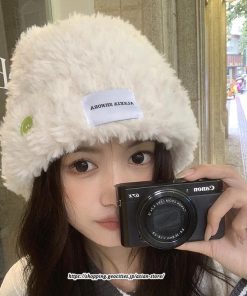 レディース | ニット帽子 ファー帽子 フェイクファー 無地 ニットキャップ シングル ワッチキャップ ビーニー プレゼント 激安 彼女 キャンプ アウトドア