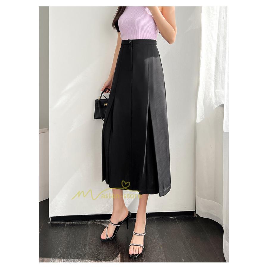 スカート | ボトムス レディース きれいめ 春夏 タイトおしゃれ フォーマル 通勤 プリーツ20代30代40代 着痩せ 韓国風 カジュアル 20代30代40代