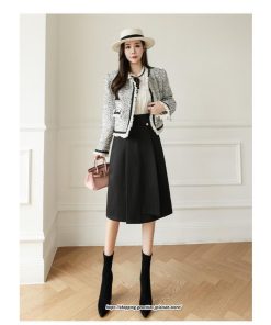 スカート | ミモレ丈ひざ丈レディース 無地 きれいめ 30代 40代 50代 着やせ 上品 通勤 通学 ラシャ 通勤 キレイめ 2022新作 暖か 秋冬