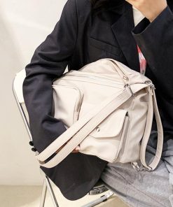 ショルダーバッグ | ナイロン無地 大容量