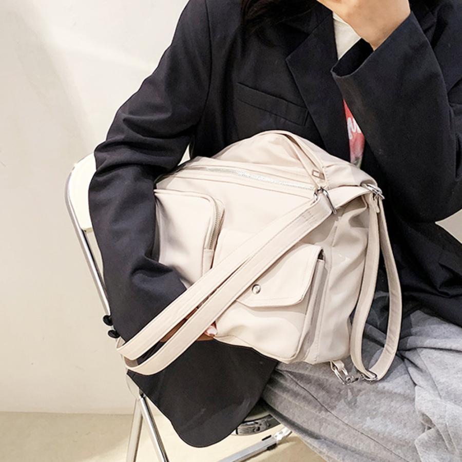 ショルダーバッグ | ナイロン無地 大容量