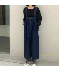 オーバーオール サロペット | オーバーオール レディース デニムサロペット サロペットパンツ 秋服 ボトムス オールインワン ゆったり 通勤通学 ガウチョパンツ ワイドパンツ サロペット
