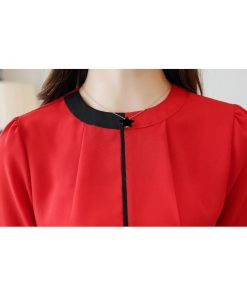 在庫ある | 短納期シフォンブラウスレディース 無地シャツ ビジネスブラウストップス オフィスフォーマルシャツブラウス 薄手 春夏衣装 通学通勤 OL 着痩せ エレガント