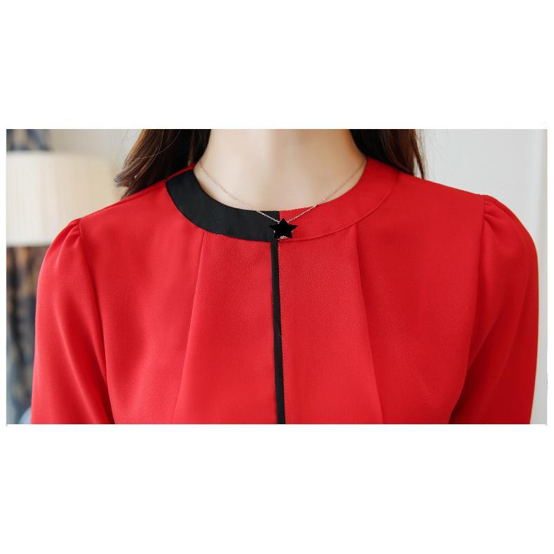 在庫ある | 短納期シフォンブラウスレディース 無地シャツ ビジネスブラウストップス オフィスフォーマルシャツブラウス 薄手 春夏衣装 通学通勤 OL 着痩せ エレガント