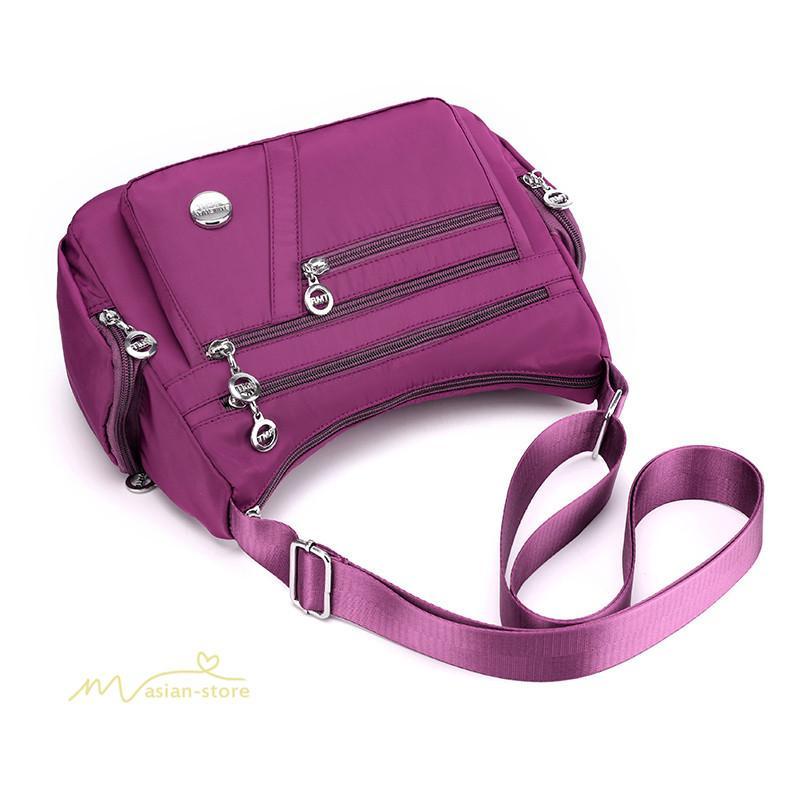 女性用バッグ | ショルダーバッグ レディース 防水 多機能 ポケット沢山 肩掛け 収納 軽量 バッグ Bag 鞄 ママかばん 大人 お出かけ 20代30代40代 収納 通学通勤