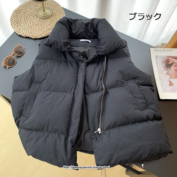 コート・ジャケット | アウター ダウンベスト ベスト ノーカラー レディース おすすめ シンプル 軽量 あったか 防寒 細身 コットン 2022新作 アウター 秋冬 着痩せ