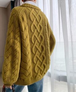 ニット・セーター | 韓国風 ケーブル編み ニット レディース