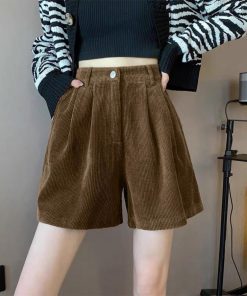 ショートパンツ | コーデュロイ レディース
