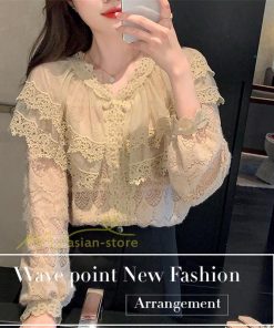 シャツ・ブラウス | ブラウス レディース きれいめ 40代 春秋新作 オシャレブラウス 無地シャツ 長袖トップス レースvネックブラウス 大人 50代 シャツ30代 ゆったり 通勤 夏物