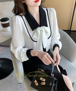 シャツ・ブラウス | ブラウス レディース 長袖 ブラウスシャツ ボウタイ フォーマル チュニック 大人 春 夏 春夏 フォーマル スーツ トップス 20代 ママ 母 30代 リボン付き OL