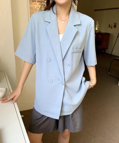 テーラードジャケット | 半袖テーラードジャケットオルチャン夏新作