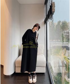 マキシ | スウェットワンピース ロングワンピース スウェット ロングパーカー ゆったり パーカーワンピース 体型カバー 大きいサイズ かわいい 50代 秋冬 20代30代 大人