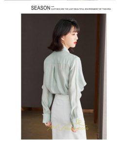 シャツ・ブラウス | ブラウス シャツ レディース 上品 ブラウス きれいめ 通勤 OL ビジネス ゆったり フリル シフォン 20代30代40代50代 2022新作 オフィス キレイめ おしゃれ 秋服